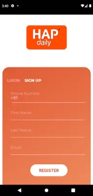 HAP daily android App screenshot 15