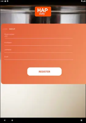 HAP daily android App screenshot 3